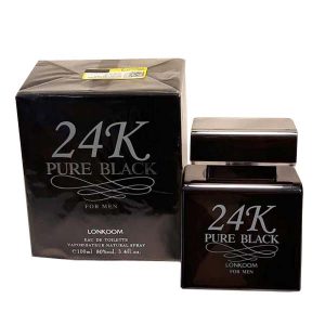 ادو تویلت مردانه پیور بلک PURE BLACK 24 K - Image 2