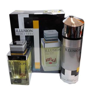 ست عطر و اسپری مردانه ایلوشن