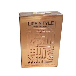 ادکلن زنانه لایف استیل طلائی LONKOOM LIFE STYLE - Image 3