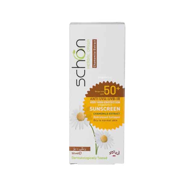 ضد آفتاب شون رنگ بژ SPF+50
