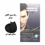 رنگ موی مشکی قهوه ای آقایان