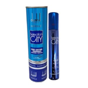 عطرجیبی دانهیل دیزایربلو سلکشن سیتی مردانه آبی فروشگاه آریا کالا.